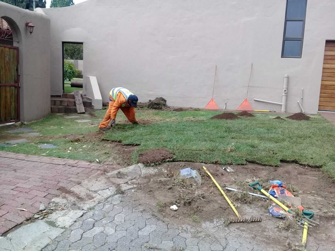 Safety gear garden maintenance