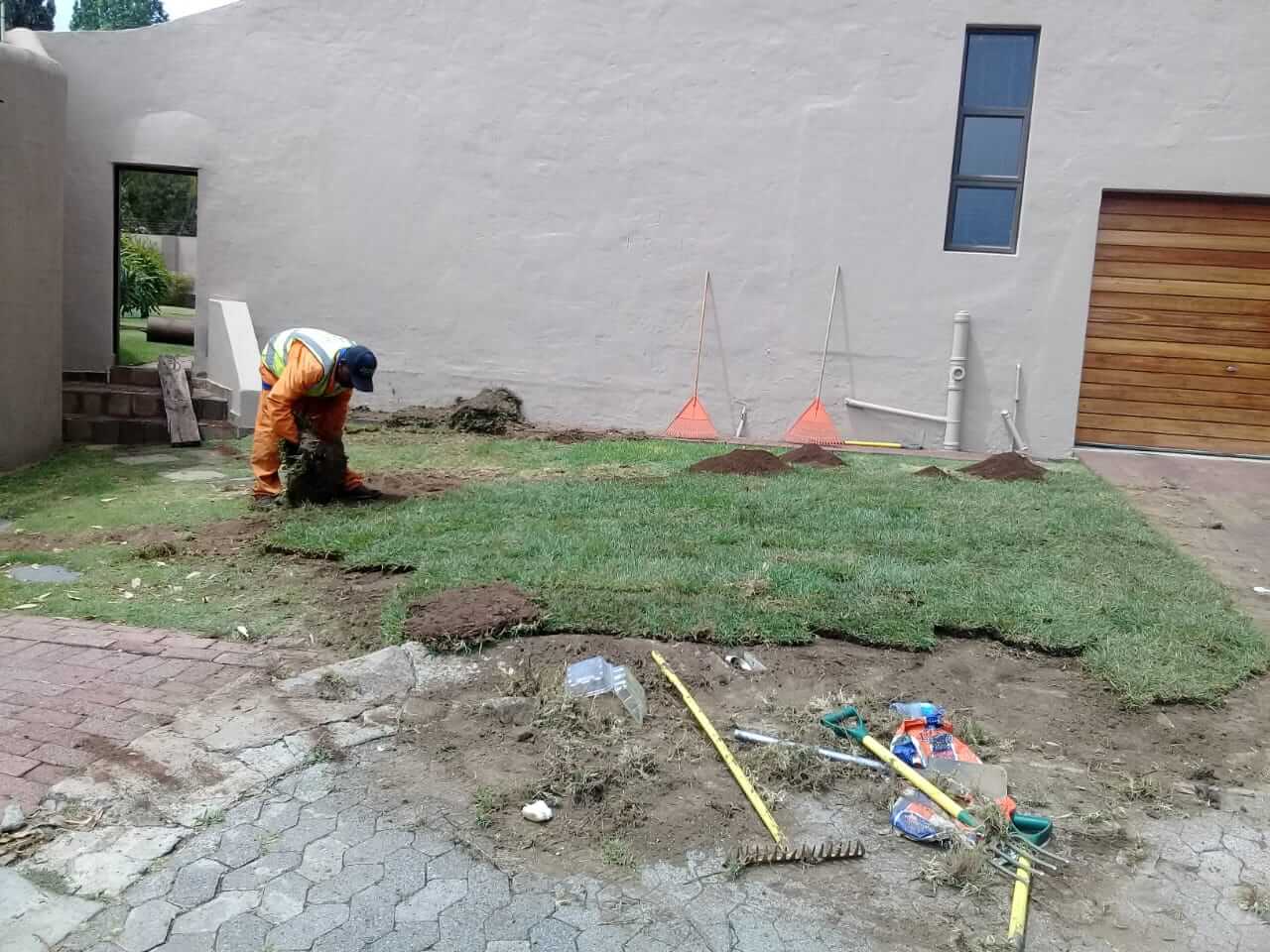 Safety gear garden maintenance